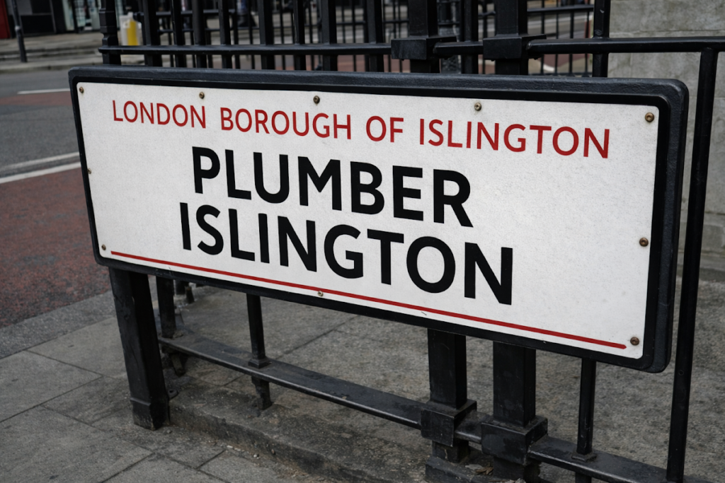 Plumber Islington