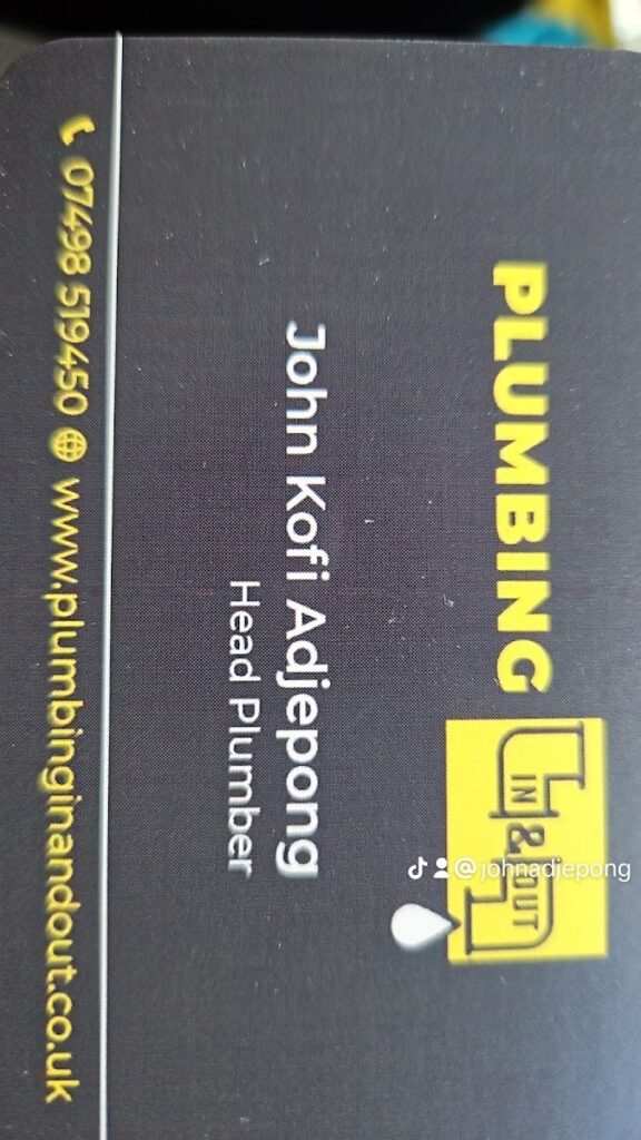 Plumbing in and out ltd